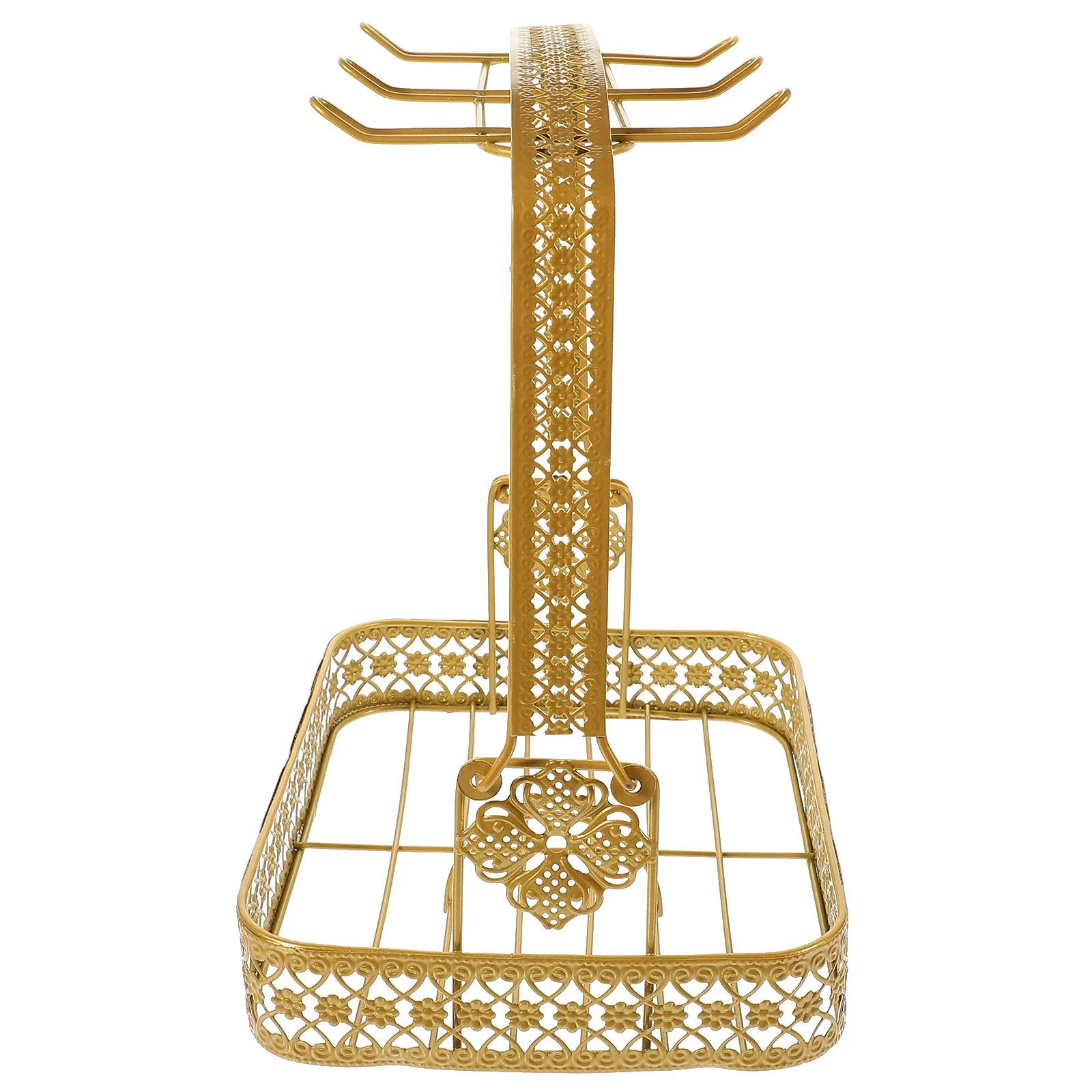 

Металлическая подставка для кофейных кружек, устойчивый держатель для чашек и блюдец, органайзер для кухонной столешницы, подставка для чая, стеллаж для хранения