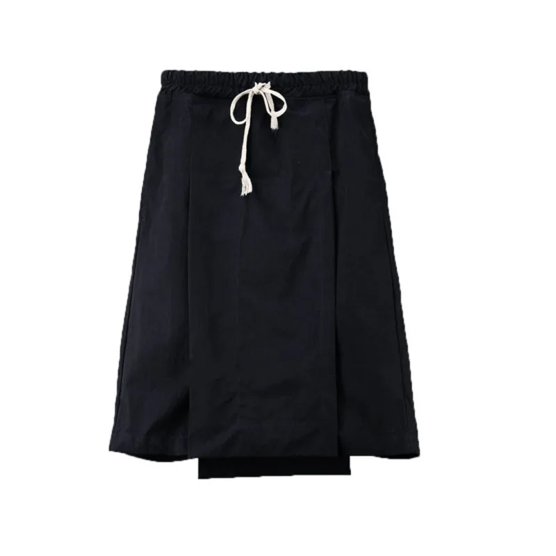 HKSH Spring Summer New Man Tide Darkwear High Street Trendy Knee Lengh Skirt Pants Niche Safari Style Casual Chic Shorts HK11115