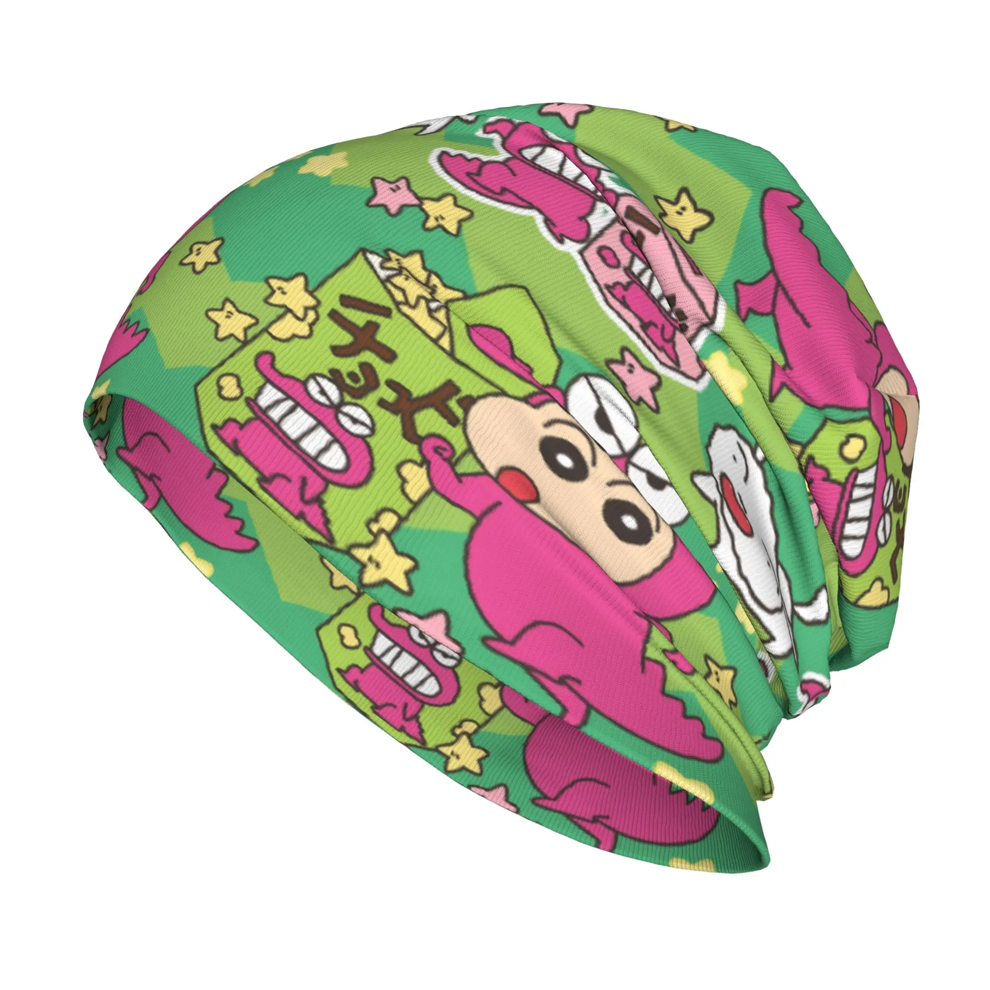 1 Piece Bonnet Hats C-Crayons Shin-Chan Men Women's Thin Hat Dog Autumn Spring Warm Cap Street Skullies Caps