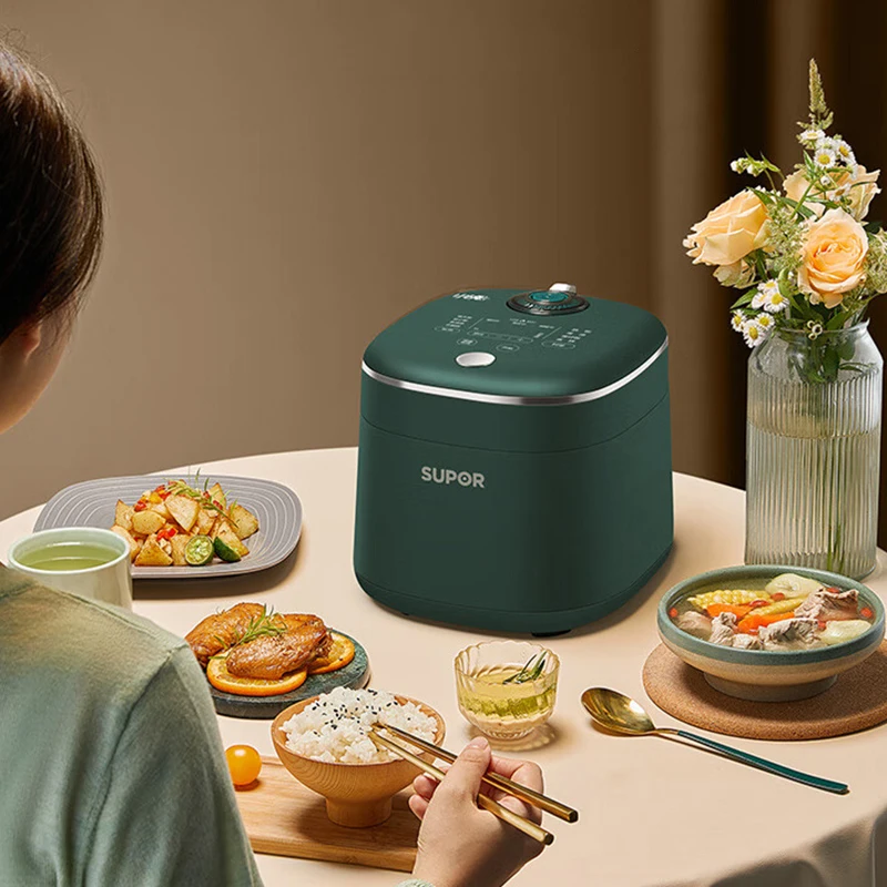 ซูเปอร์หม้อหุงข้าว2L หม้อหุงข้าวอเนกประสงค์แบบหน้าจอสัมผัสหม้อหุงหม้อหุงข้าวไฟฟ้าทำอาหารได้อย่างรวดเร็วแอร์ทาวเวอร์เครื่องใช้ไฟฟ้าในครัว