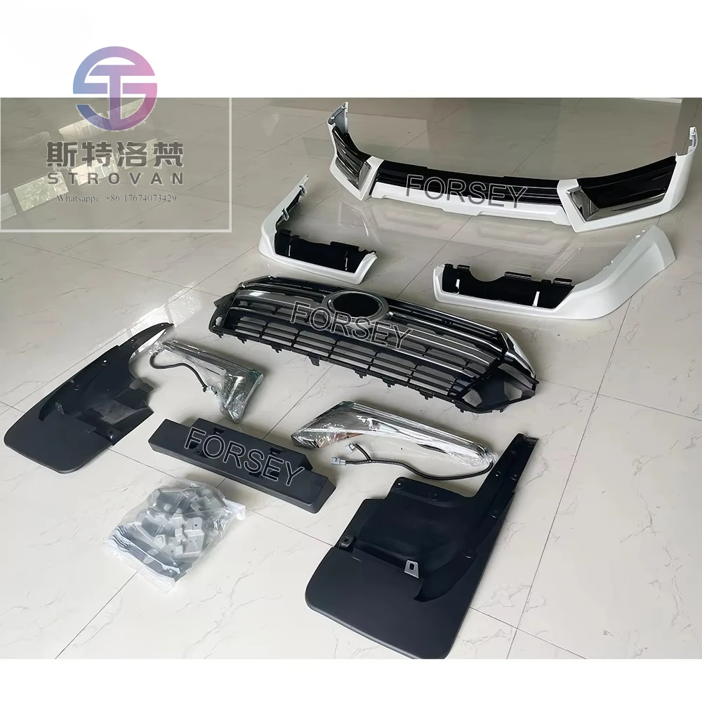 

Car Front Bumper Grille Wide Facelift Bodykit Body Kit for Land Cruiser Landcruiser 200 Lc200 2016-2020