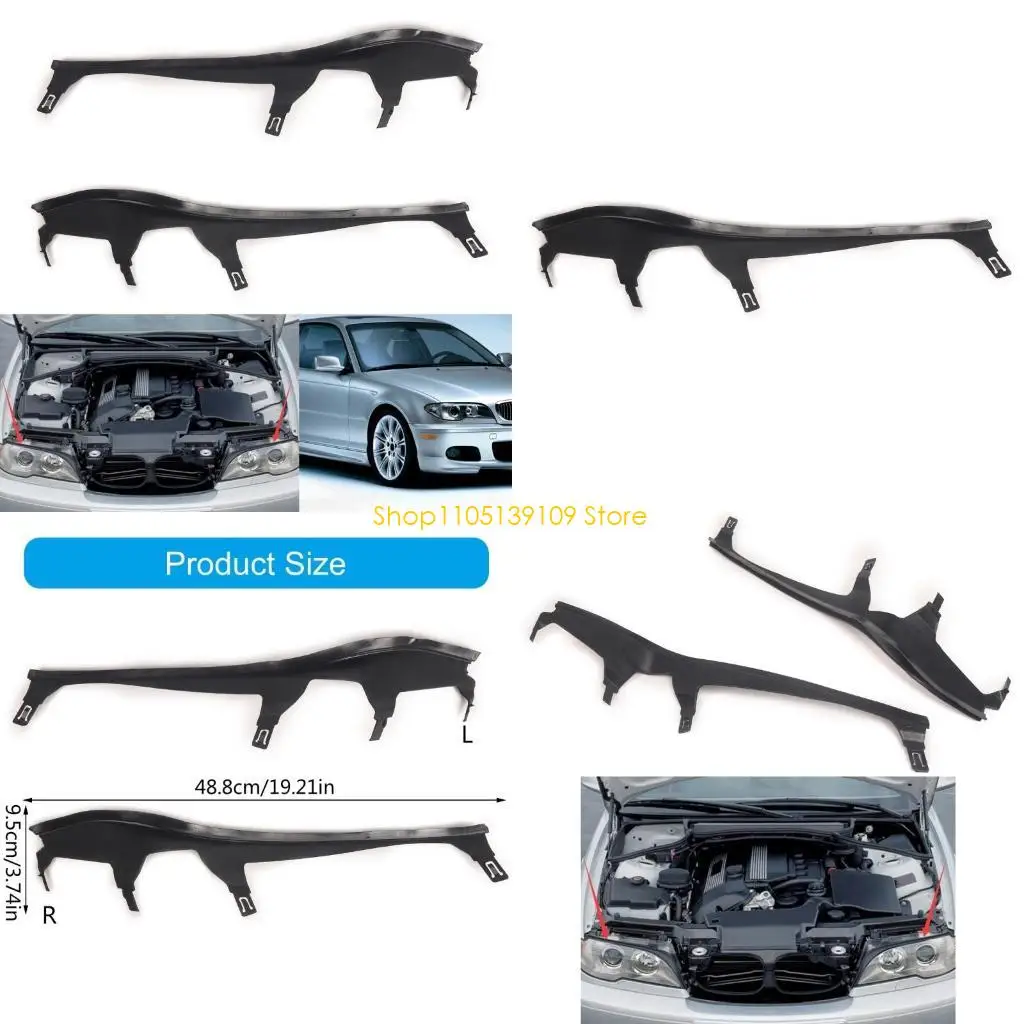 

Крышка верхней части фар -полоски обрезка 63126934751.