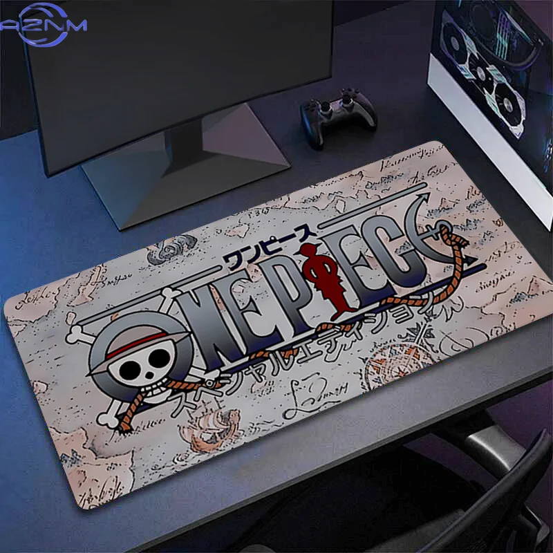 Mouse Pad One Piece Anime Durable Gamers Decoracion Gamer Desk Mat Mousepad XXL Gaming Accessories Varmilo Keyboard Carpet