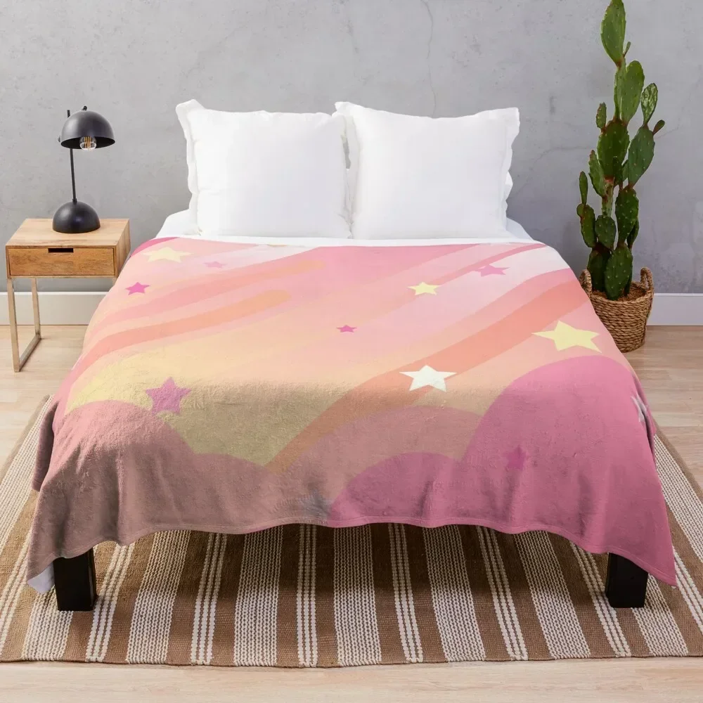 

Steven Universe - Clouds Throw Blanket Polar Designers Furrys Summer Beddings Blankets