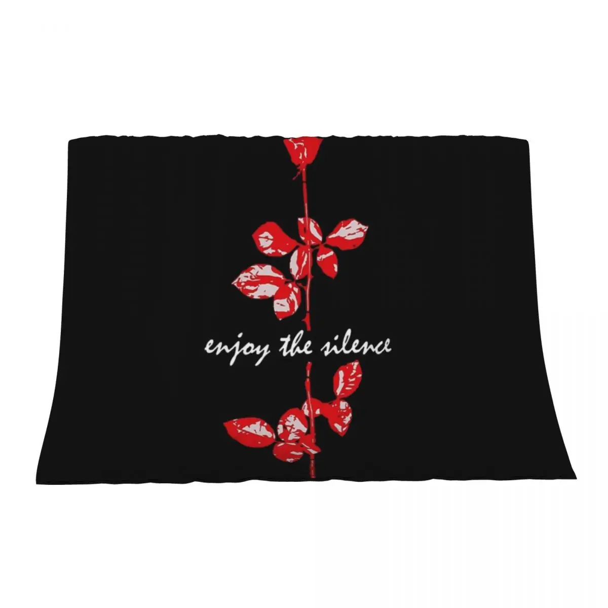 

Enjoy The Silence Fitted Throw Blanket Softest For Baby Fashion Sofas Blankets