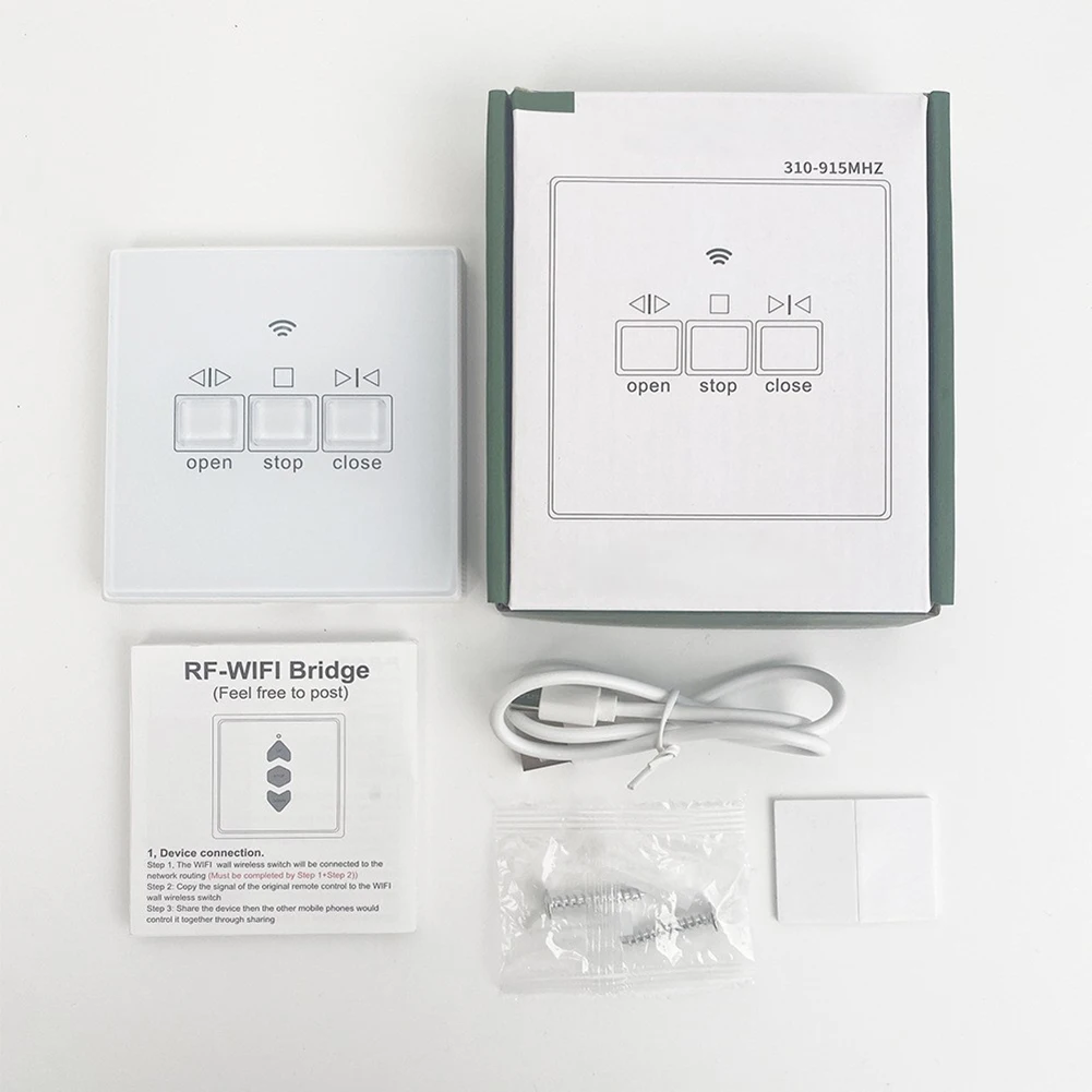 

Smart WiFi Garage Door Switch for Integration with For Tuya Ecosystem and Remote Management via Smartphone App