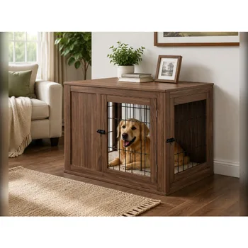 Furniture Style Dog Crate 1
