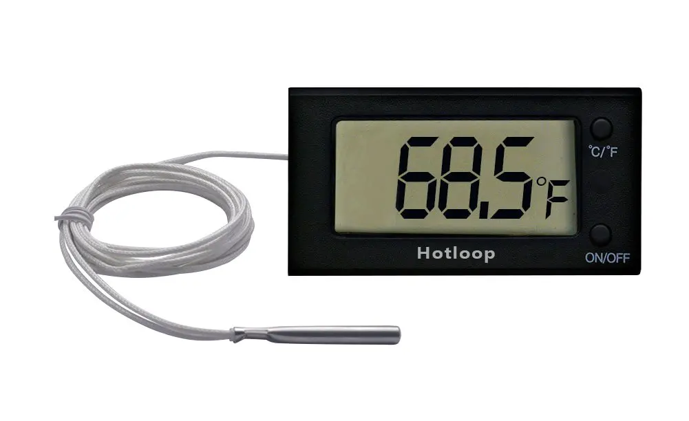 

Digital Oven Thermometer with LCD Display, Heat Resistant up to 572°F/300°C for Accurate Cooking