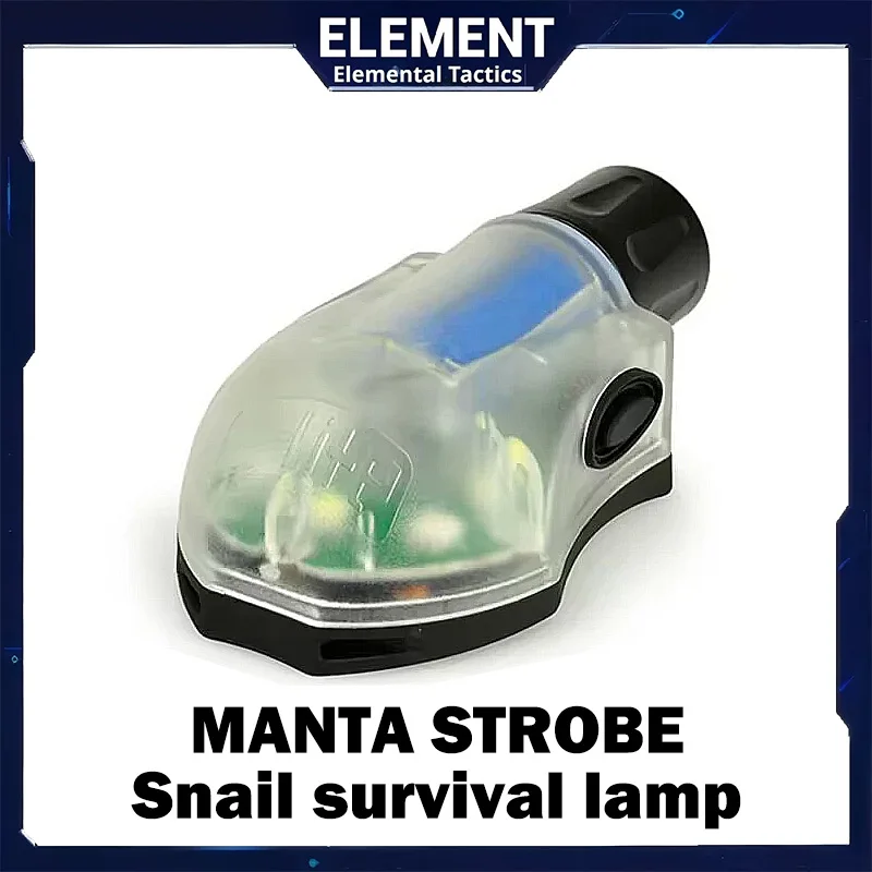 

ELEMENT MANTA STROBE Version Tactical Waterproof Survival Light Infrared Band Magic Red Green Blue Strobe Light