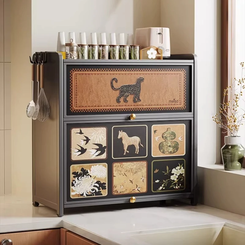 

Органайзер для кухонной столешницы: многоуровневая полка для специй / многофункциональный шкаф для хранения приправ / подставка для масла, соли, соусов и уксуса