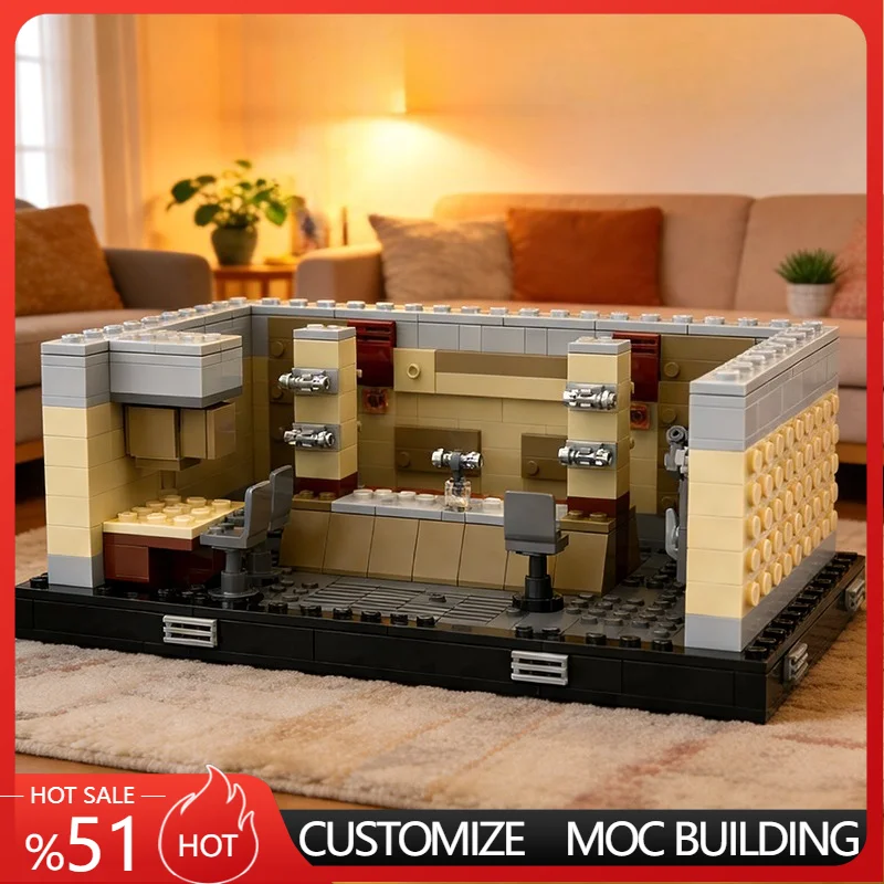 

Набор для сборки MOC «Звездные бои» из 562 деталей: модульный конструктор, креативный дизайн, развивающая игрушка для мальчиков, подарок на праздник