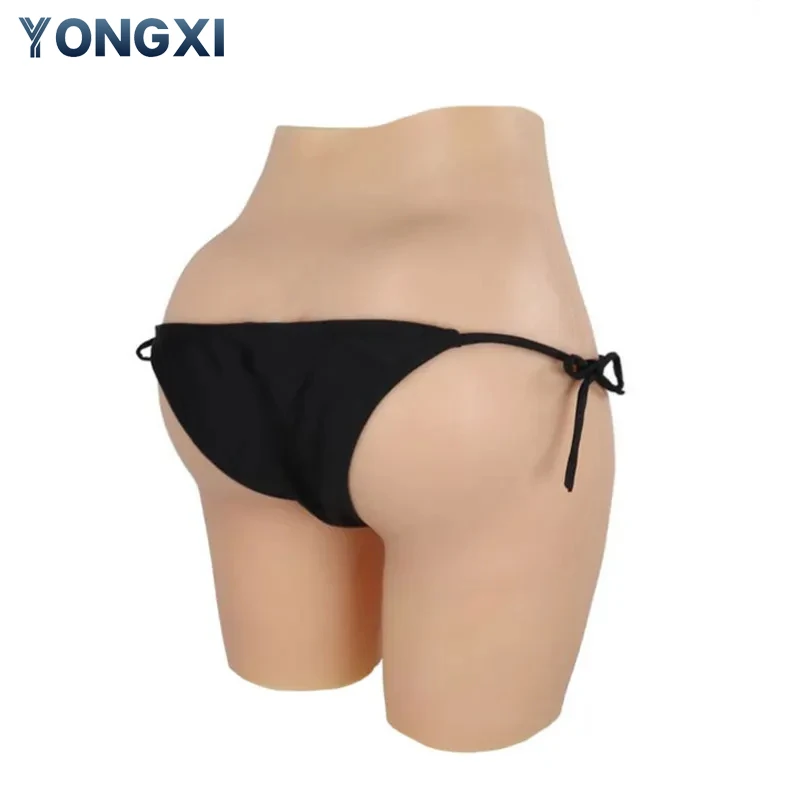 

YONGXI Realistic Silicone False Buttock Artificial Latex Underwear Fake Vagina Pant Crossdresser Drag Queen Enhancer