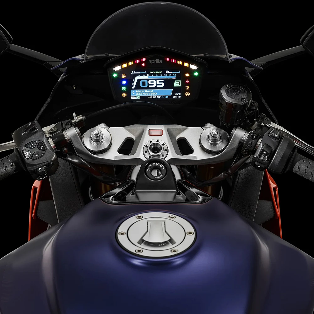 RS660 غطاء خزان الغاز الحرس لأبريليا RS 660 2020 20121 2022 هدية حماية دراجة نارية الملحقات حقن صب #5