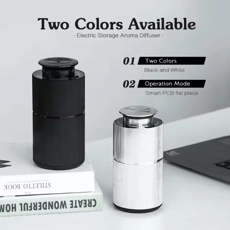 NAMSTE USB Charging Aromatherapy Diffuser Aluminium Alloys Material Essential Oil Aromatic Oil Diffuser Air Freshener Diffuser