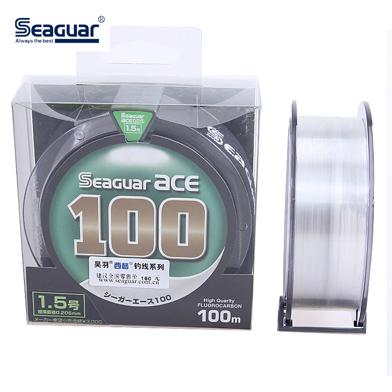 

Original SeaGuar ace Sea Fishing Semi-Floating Rockfish Line Soft Tensile Transparent Fishing Line Fishing Gear Supplies