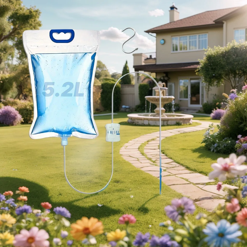 Adjustable Automatic Drip Watering Bag System For Potted Plants Garden Greenhouse Flower Care Slow Release Irrigation Kit