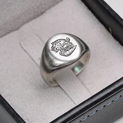 Original design leaf opening neutral ring creative Thai punk designer unique craftsmanship luxury noble jewelry