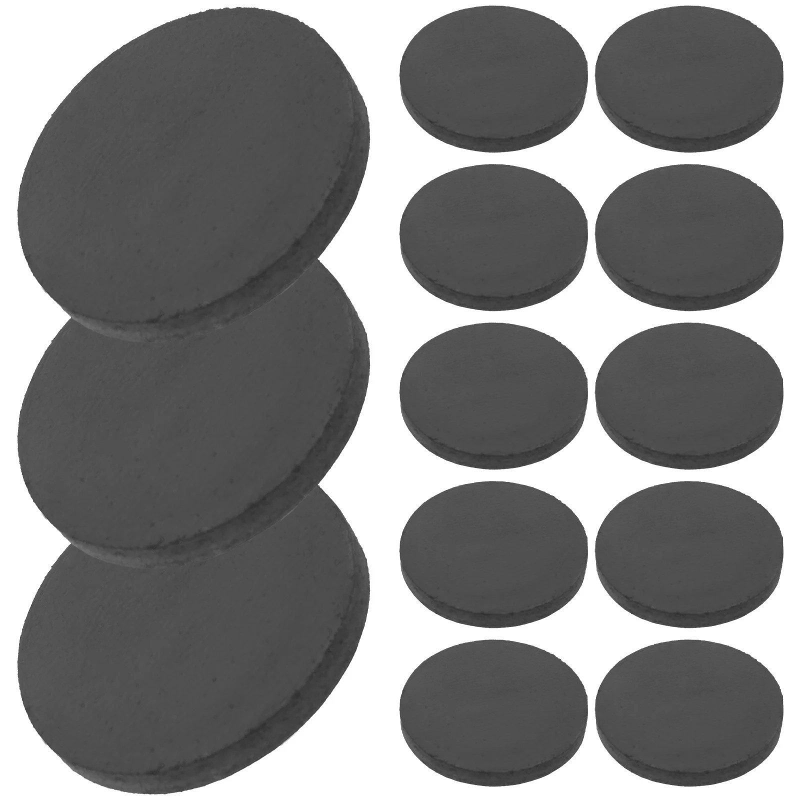 100Pcs Round Rubber Magnets Small Disc Adhesive Magnets for Crafts Fridge Lockers Office Whiteboard Strong Adhesive Backing