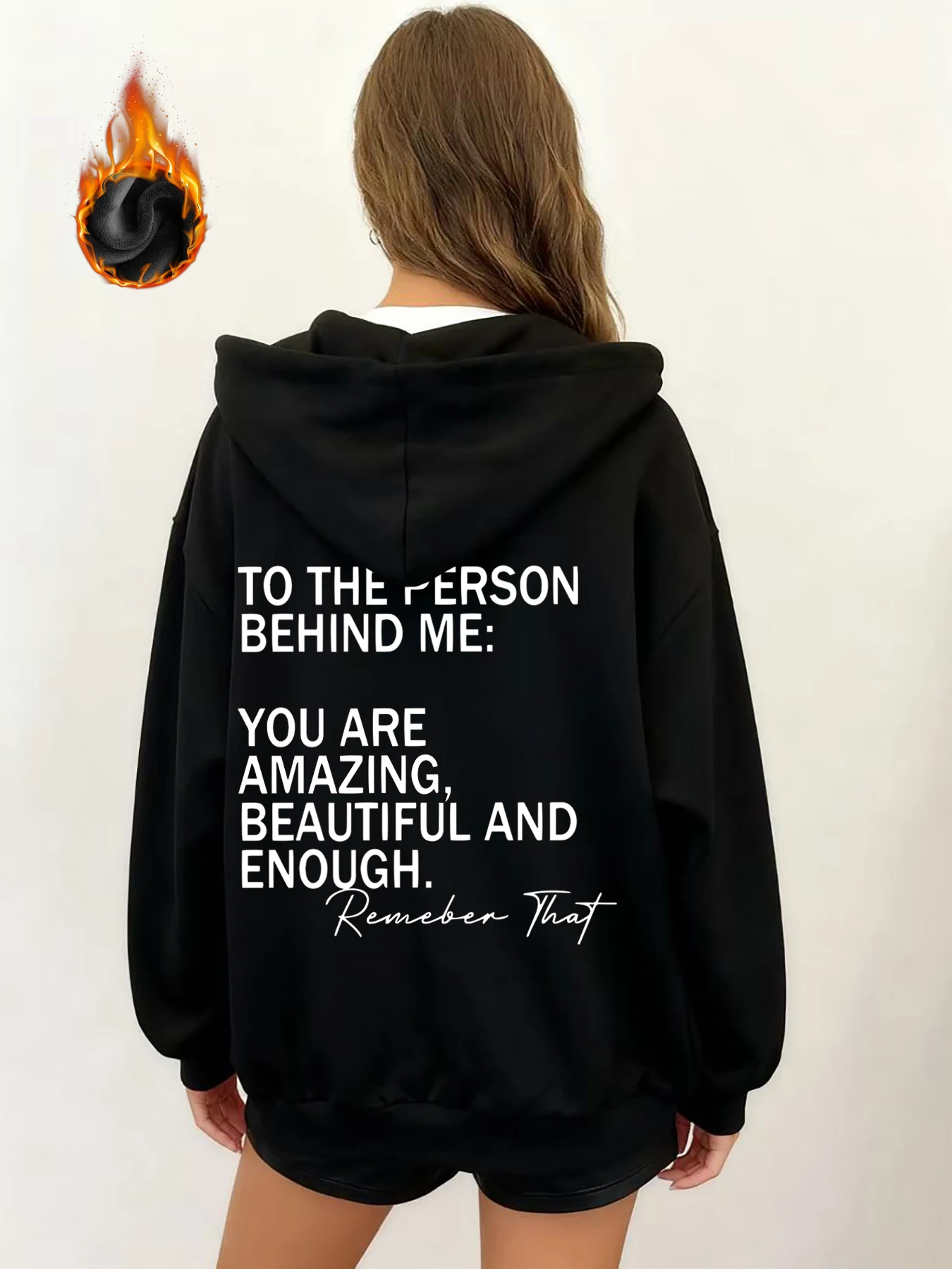 

Зимняя куртка Y2k с готическим принтом, толстая тяжелая бархатная черная куртка на молнии с капюшоном, тонкая темпераментная женская куртка в повседневном стиле для ленивых поездок на работу