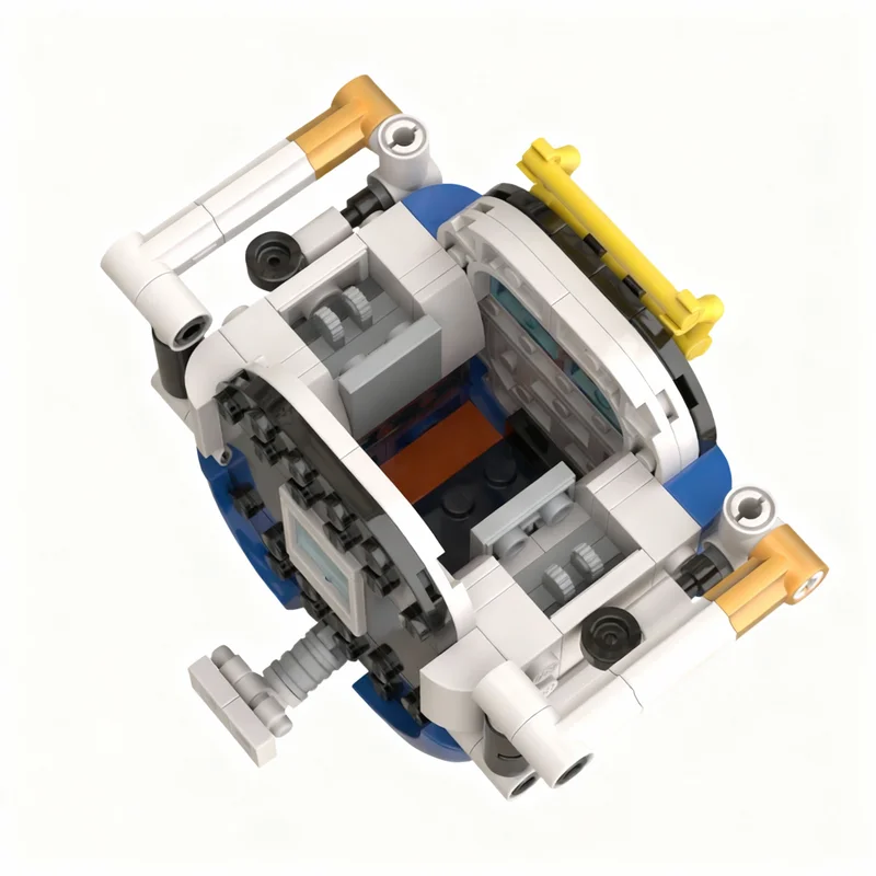 219 قطعة من مكعبات البناء MOC، نموذج وحدة إرساء السفن، ألعاب تركيب، هدايا عيد الميلاد، فكرة إبداعية