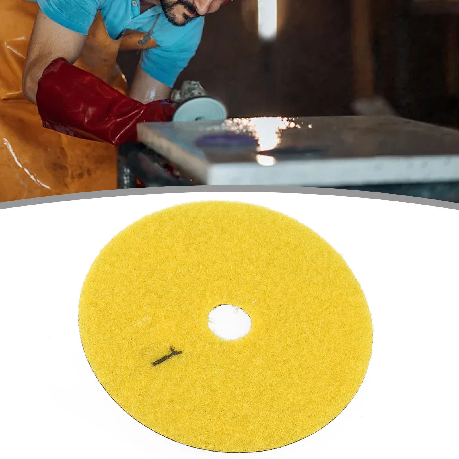 

4 Inch 100mm Diamond Dry Polishing Pad Type Flexible Sanding Disc For Granite Marble Stone Polishing Grinding Tools