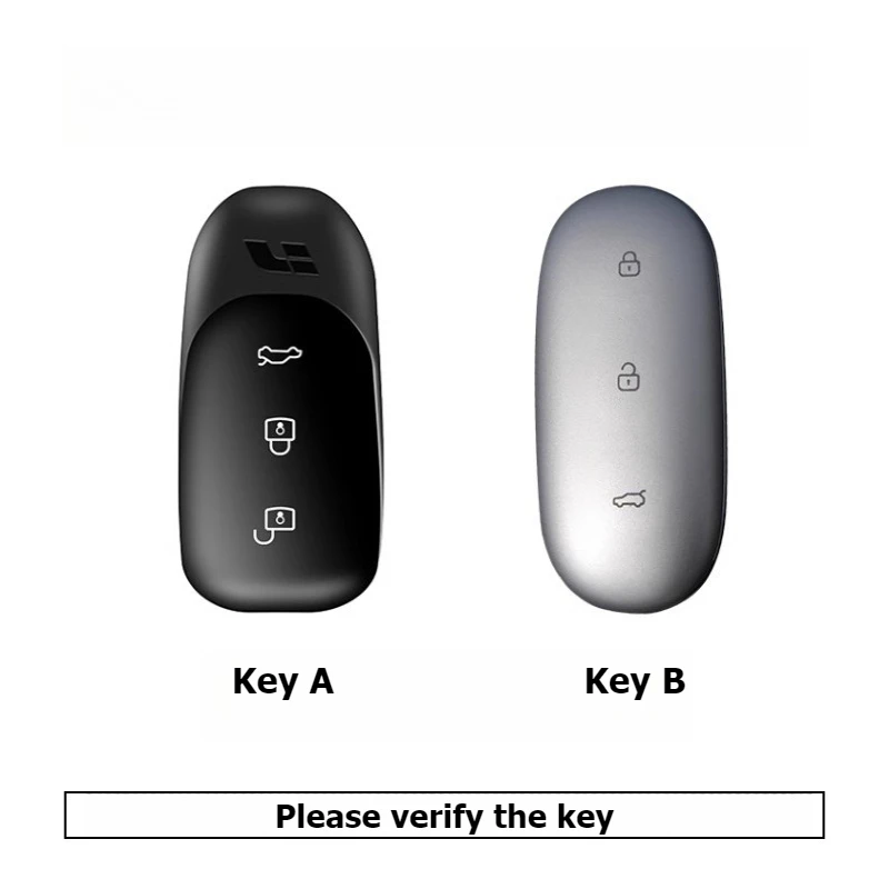 Car Leather Key Case for Li Xiang L7 L8 L9 One Premium Car Key Cover Shell Clip Remote Keychain Case Cover Interior Accessories