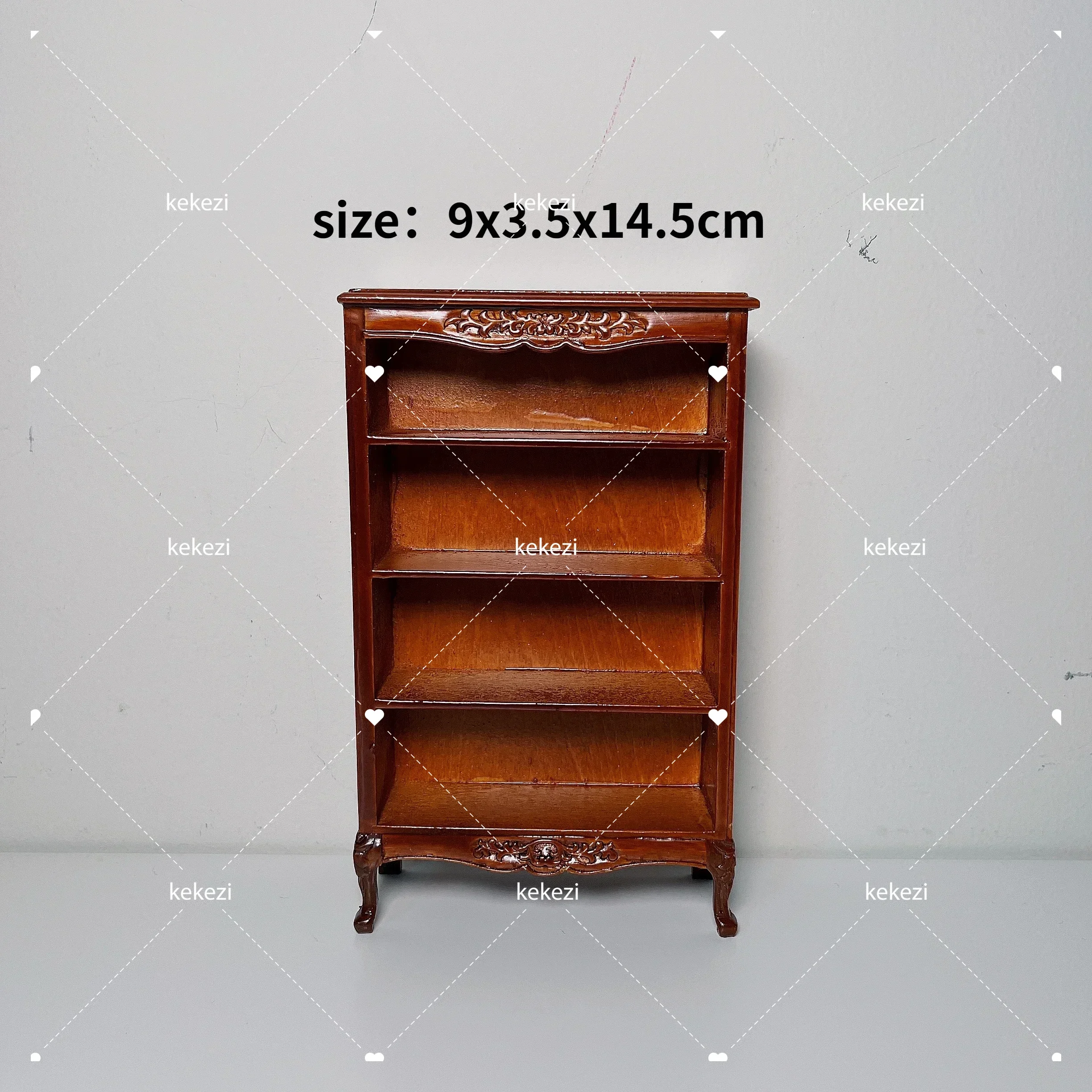 1:12 Poppenhuis Europees Meubilair Decoratieve Miniaturen Scène Mini Gesneden Tafel Stoel Computer Bureau Stoel Meubilair