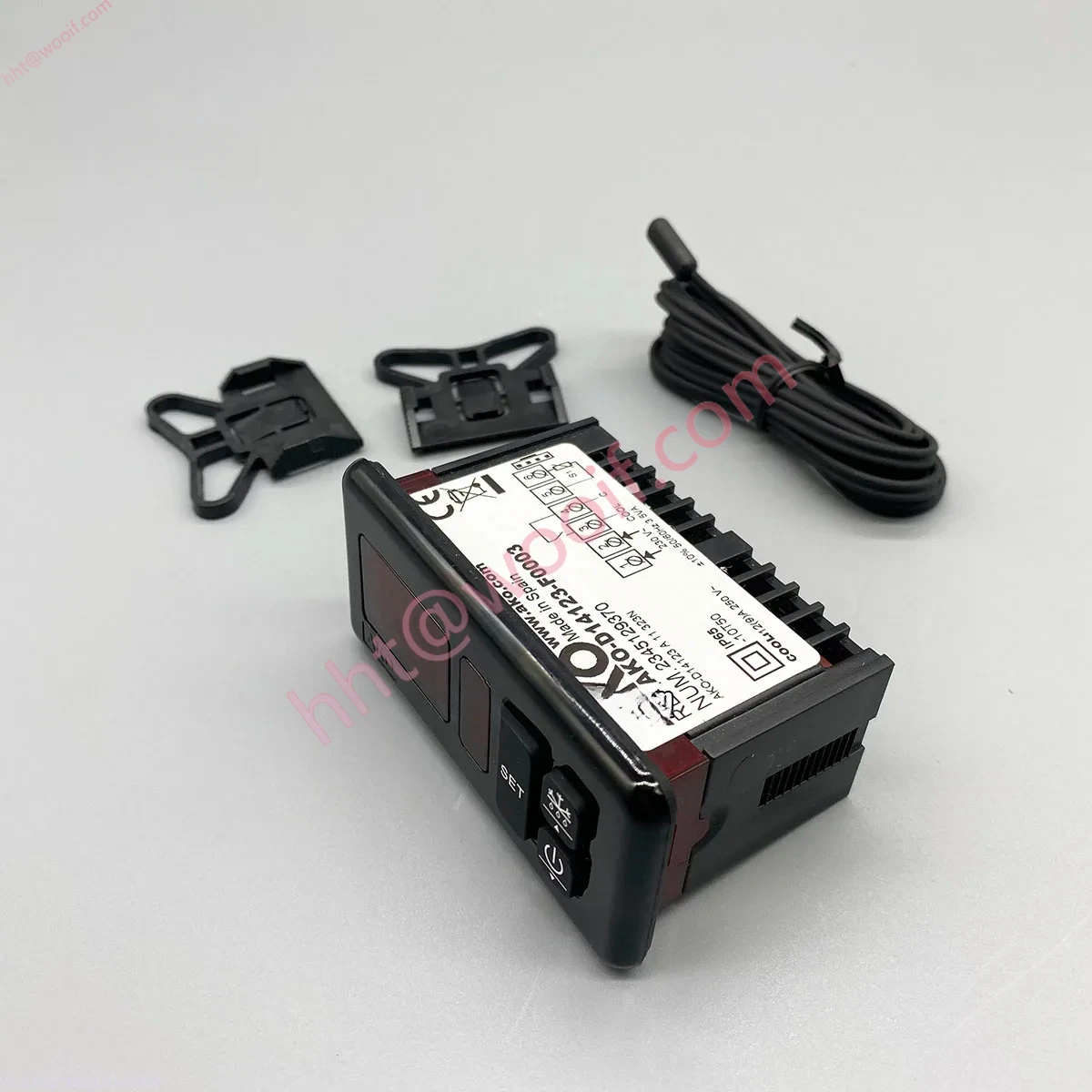 Accesorios para gabinete térmico AKO-D14123-F0003, controlador electrónico de temperatura para gabinete con aislamiento Vertical FABRISTEEL KFC