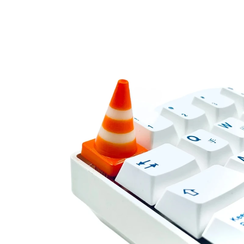 Ice Cream Cone Keycaps Resin Personalized Handmade 3D DIY Mechanical Keyboard Accessories Desktop Decoration Ornaments gifts