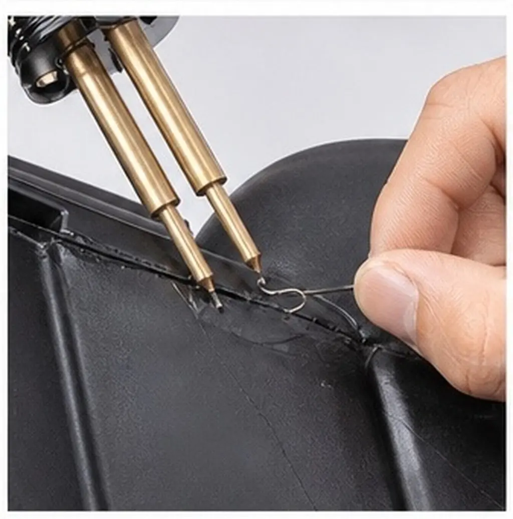 400Pcs Bumper Repair Welding Staples 200 Wave 200 Flat Hot Stapler Plastic Repair Rods for Automotive ABS PVC Nylon Repairing