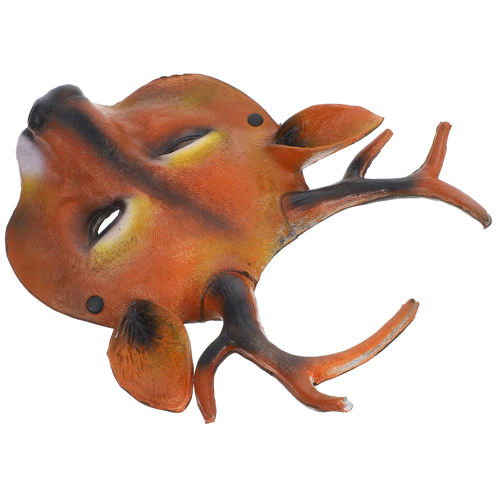 

Face Full Face Masquerade Party Mask Costume Prop For Masquerade Halloween Cosplay Party Antlers Decor Mask