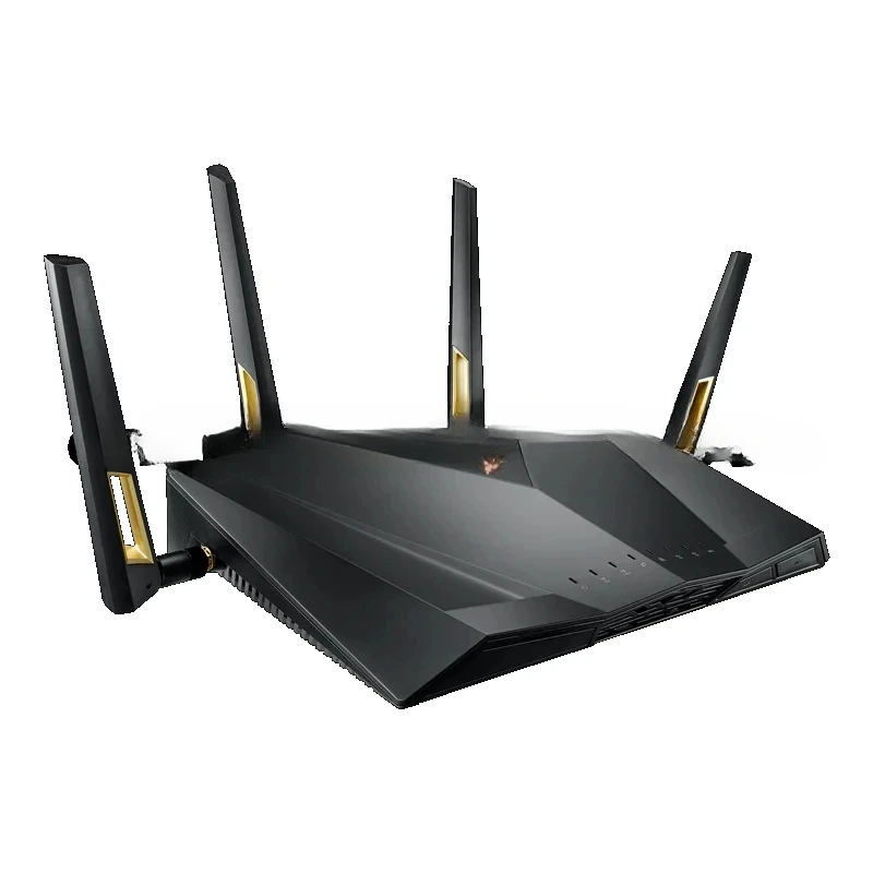 RT-AX88U AX6000 Dual Band Wi-Fi 6 Gaming Router 802.11AX AiMesh WiFi MU-MIMO and OFDMA 2.4GHz 4x4, 5GHz 4x4