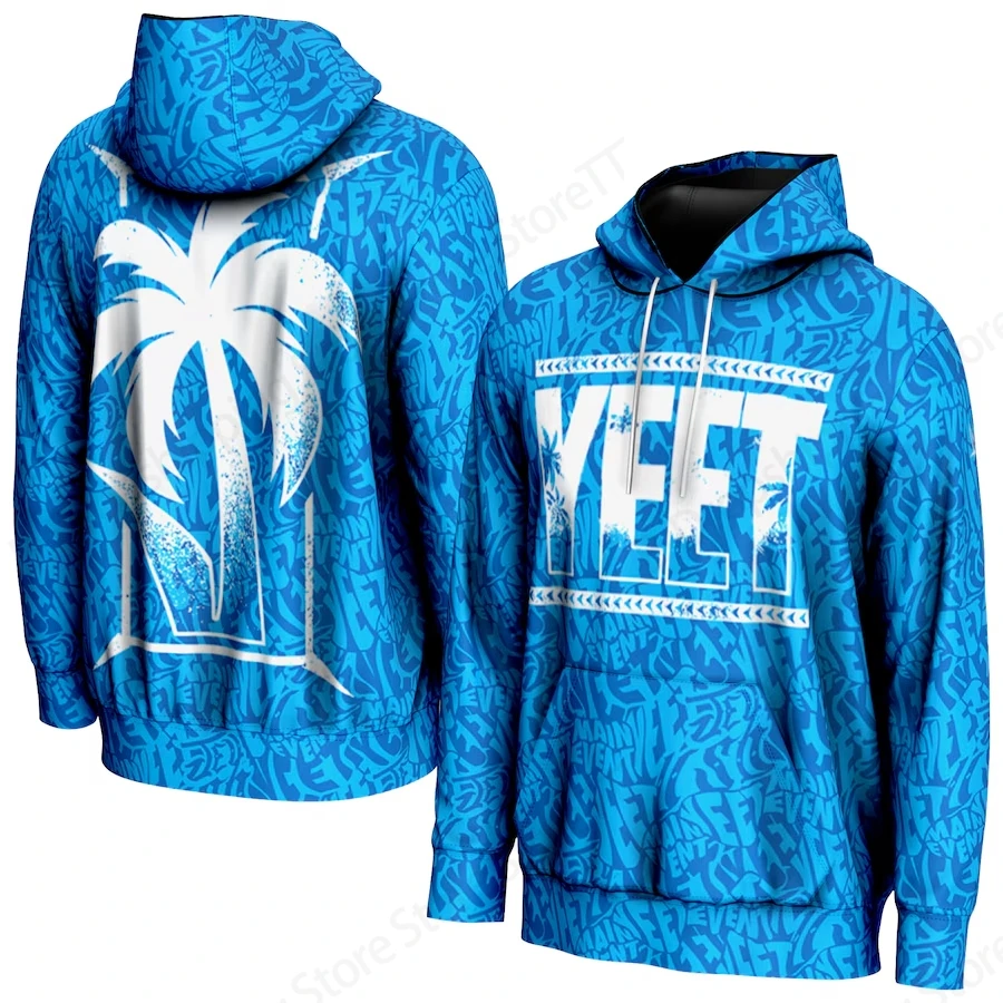 Worstelen Jey Uso Yeet 3d Print Hoodie Mannen Vrouwen Mode Oversized Hoodie Sweatshirt Vrouwen Zweet Mannen Kleding Sportwear Trainingspak