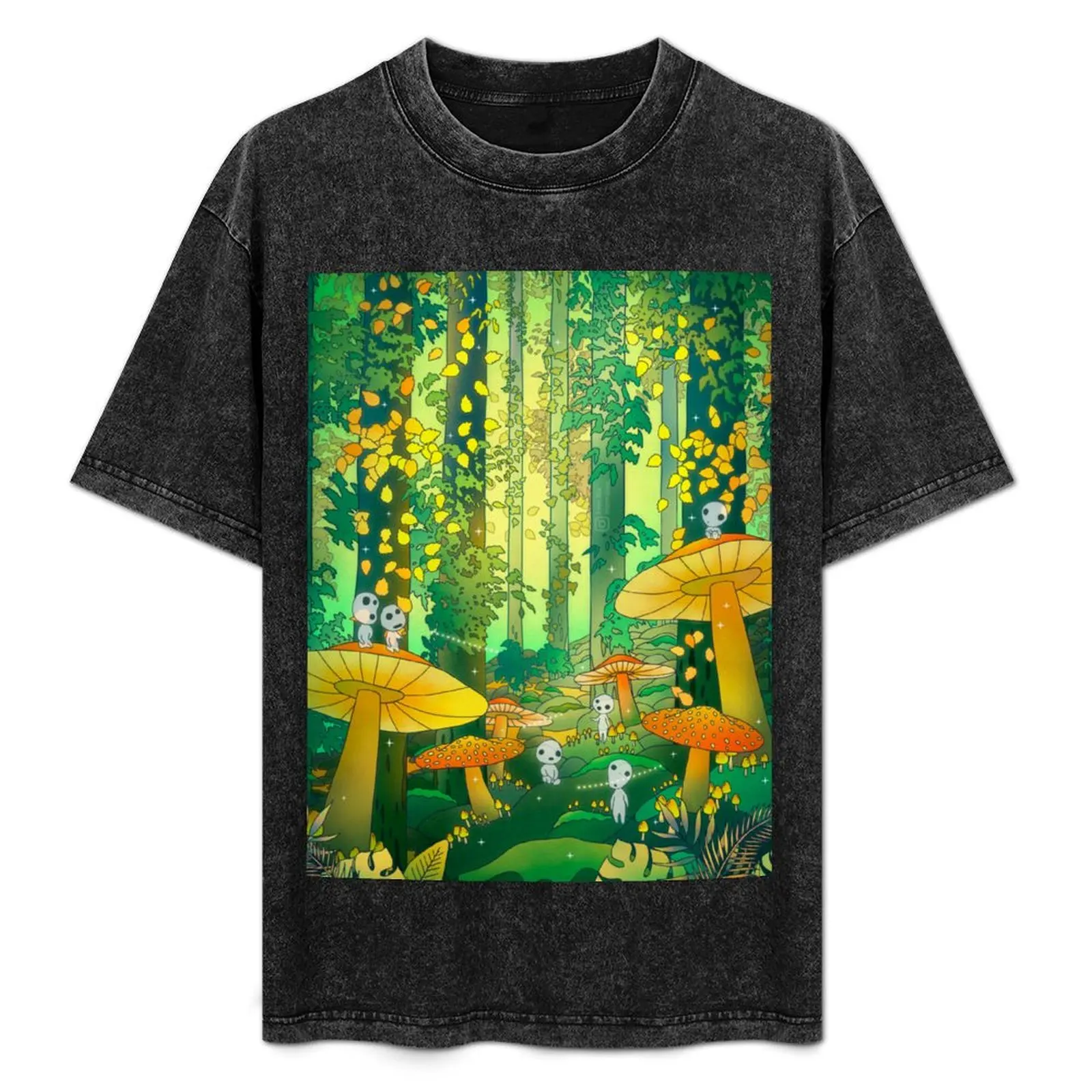 Enchanted T-Shirt Blouse summer clothes vintage clothes cute tops anime shirts men