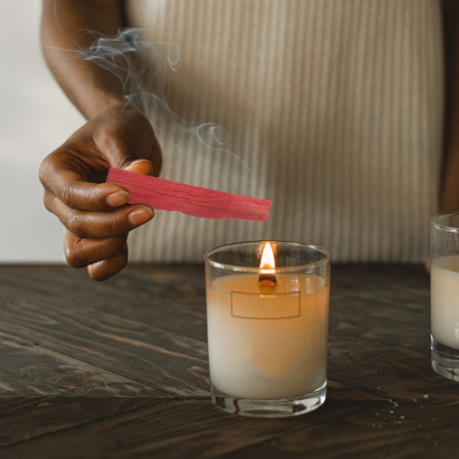 

5pcs 4 Inch Peru Palo Santo Natural Incense For Meditation Yoga Prayer Space Purification Aromatic Sacred Wood Smudging Sticks