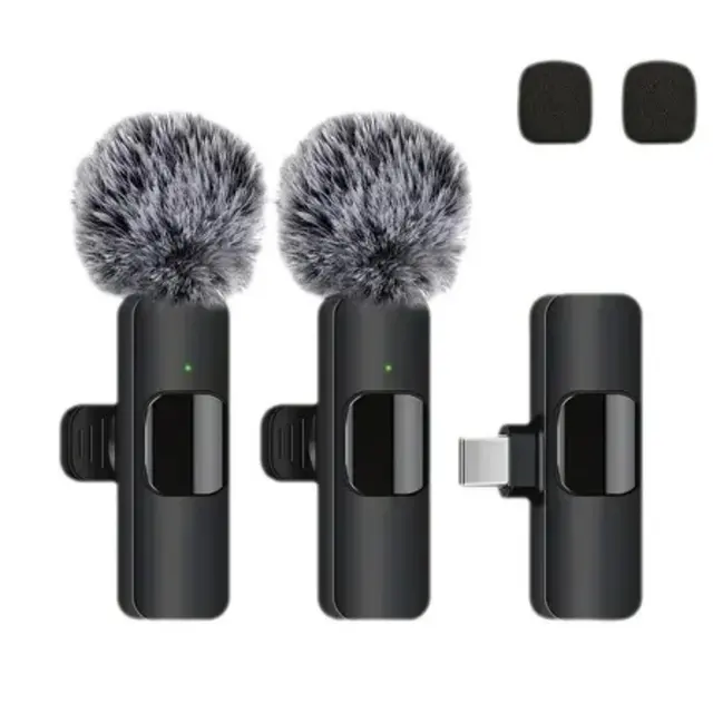 Compact Wireless Lavalier Mic for Everyday Phone Use