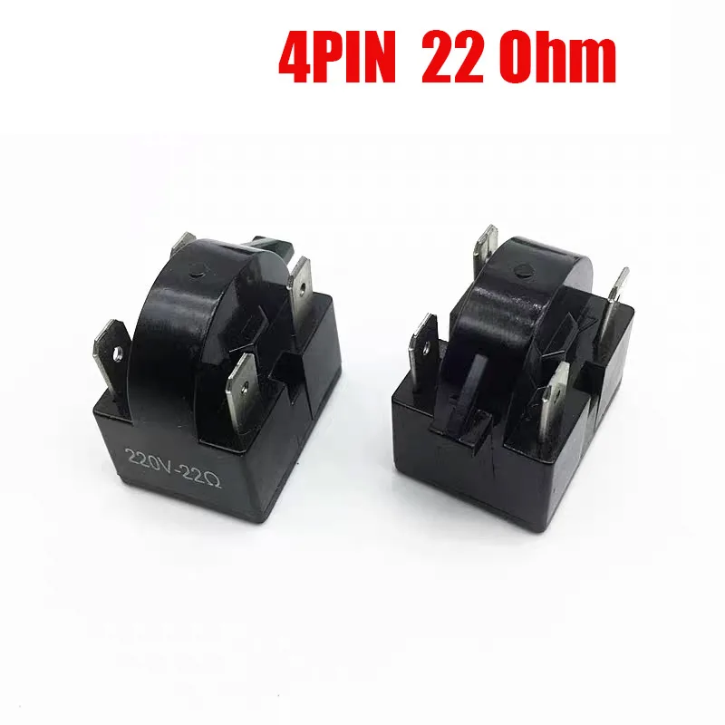 4PIN 22 Ohm Refrigerator Compressor PTC Starter Relay Parts for Refrigerator Parts