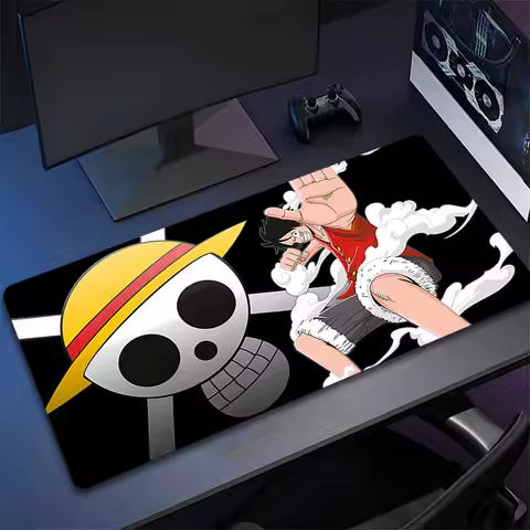 Mouse Pad O-one P-pieces Luffy Gamer Mousepads Big Gaming Mousepad Large Keyboard Mat Desk Pad For Computer Laptop Mouse Pads