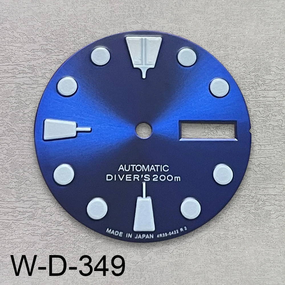 28,5 мм S логотип SKX007 ретро циферблат подходит для NH36/4R36 механизм зеленый светящийся часов модификация аксессуары