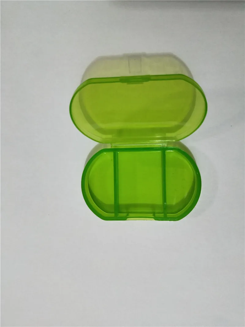 

300pcs Box Mini Pill Case 3 Grids Tablet Pill Organizer Case Dispenser Travel Tablet Holder Container Medicine Drug Storage Box