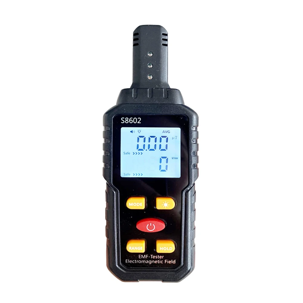 S8602 Radiation Dosimeter Electromagnetic Radiation Equipment Radiation Meter Tester 3 in 1 Accessories Counter