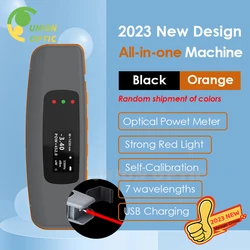 FTTH New 2 in 1 Mini Rechargeable Optical Power Meter -70~+10dBm/-50~+26dBm Visual Fault Locator 2/5/10/20/30/50mw Built In