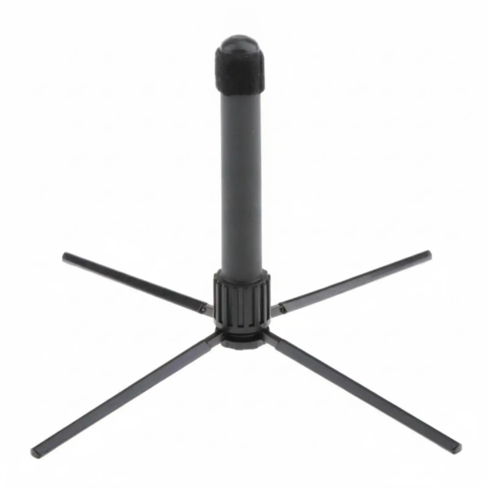 Portable Folding Flute Display Stand Resin Holder for Transverse Flute Support and Storage Case Accessory