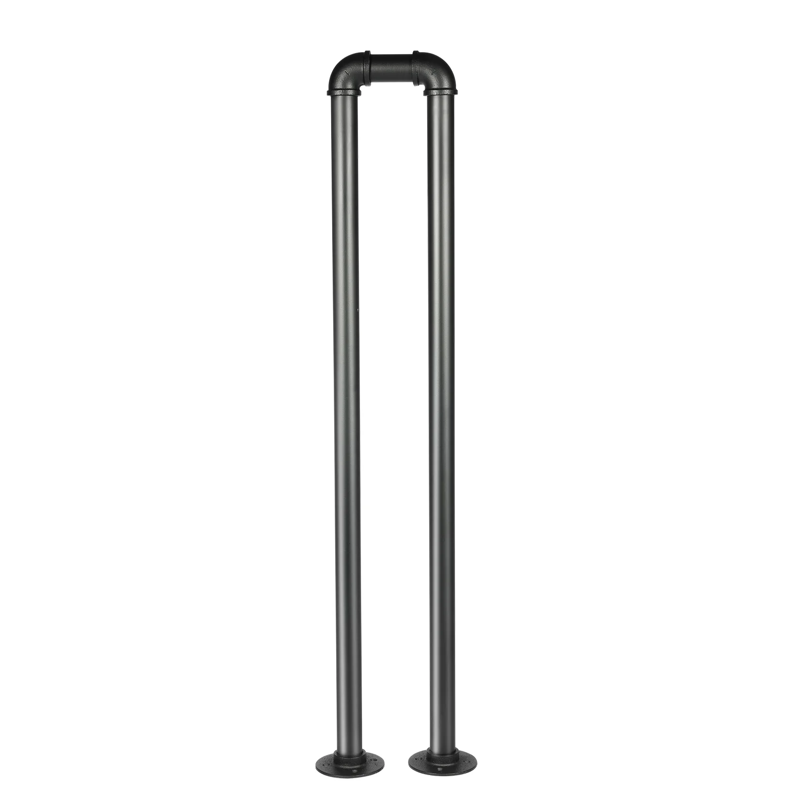 33.46 Inch Industrial-style U-shaped Stair Handrail Non-Slip Safety Indoor Or Outdoor Elderly Children's Support Poles