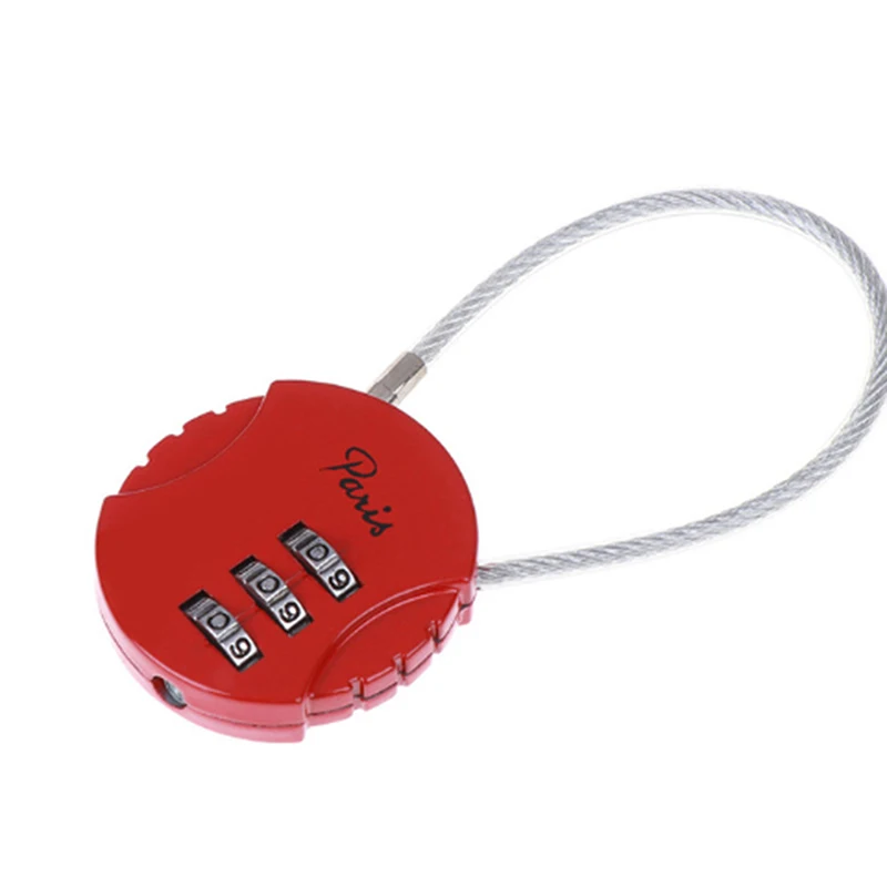 Digit Password Combination Padlock Suitcase Luggage New Metal Code Lock Mini Coded Keyed Anti-Theft Locks 4*4cm 2023 New