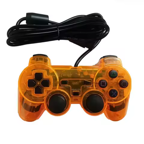 PS2 Controller Wired game Gamepad PS2/PS1 for Sony 2.4G Playstation 2 Joystick Game Handle USB PC Game Console dual vibration