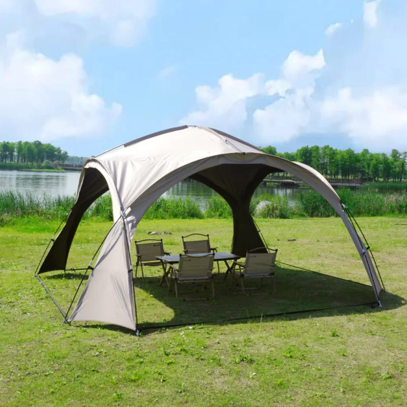 Canopy Ball Tent Outdoor Camping Awning Portable Folding