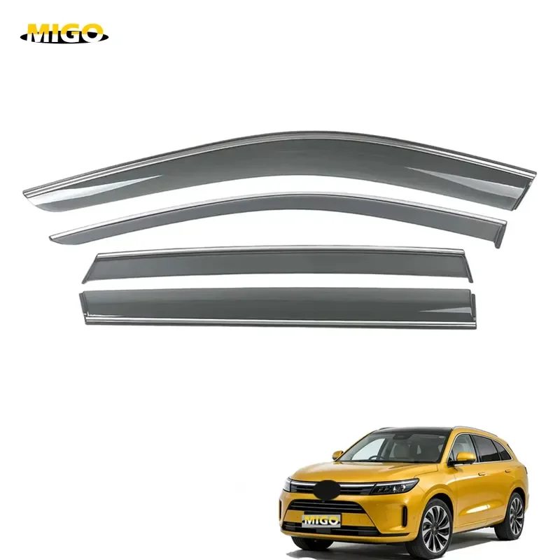 Window Visor Car Side Window Deflector Rain Guard for AITO M7 2022 Anti-yellowing Weather Shield Long-lasting