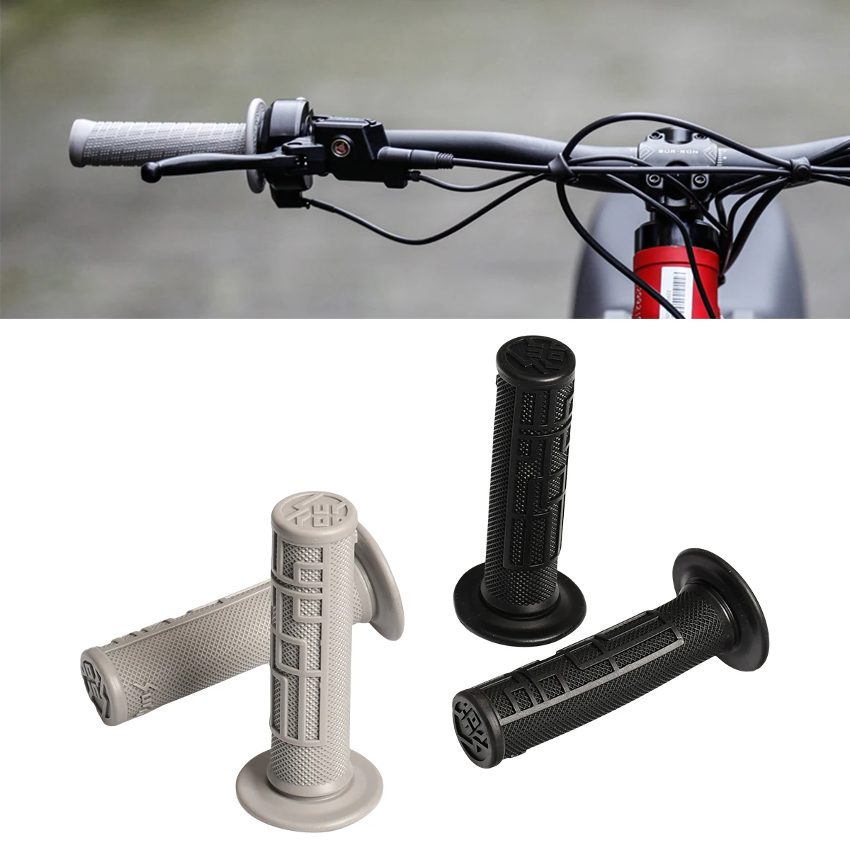 

Motorcycle Original Rubber Handlebar Hand Grip Brake Handle For Sur-Ron Sur Ron Surron X S Light Bee Off-Road Electric Vehicle