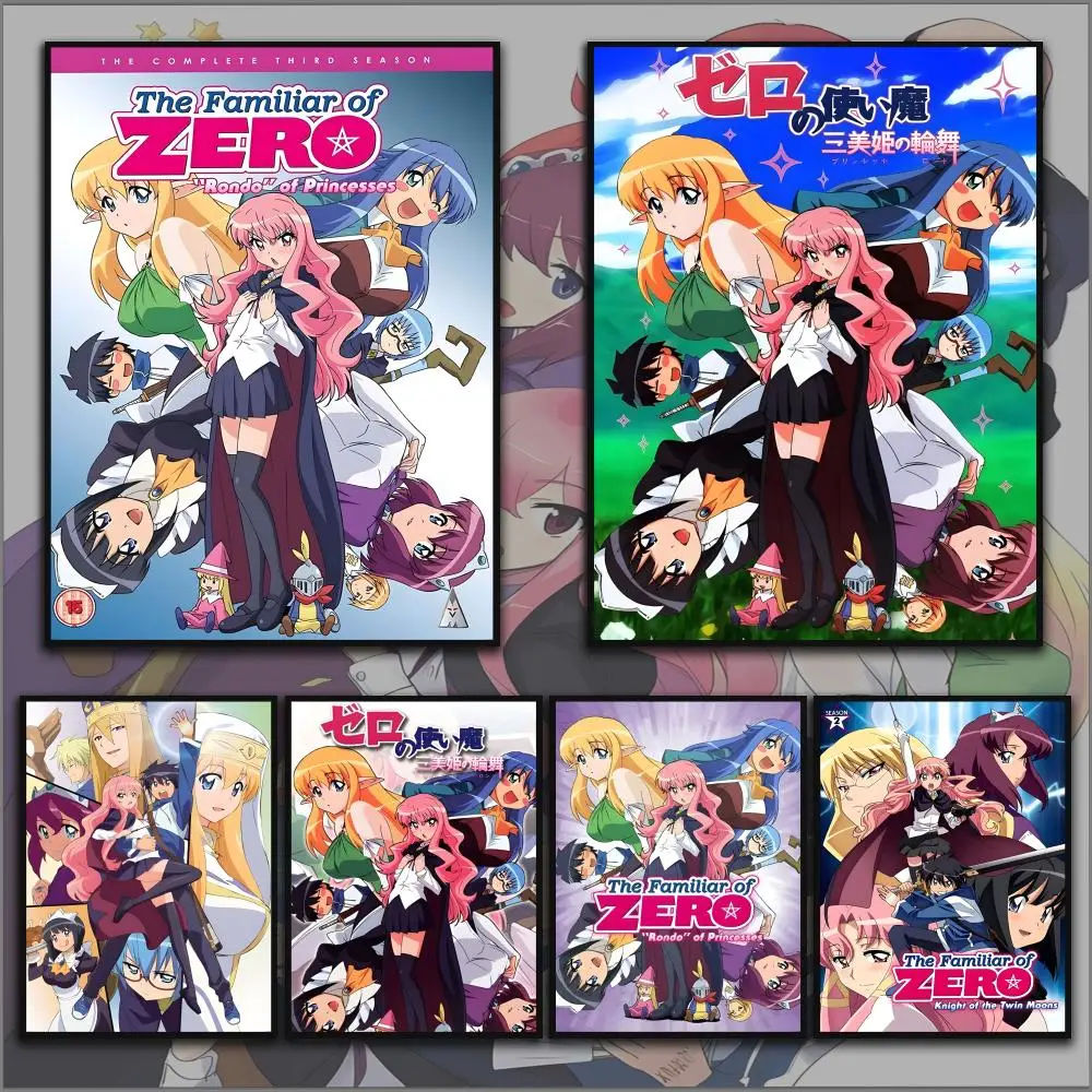 

The F-F-Familiar Of Z-Zero Poster HD Anime Hot Theme Singer/OST/Movie-Waterproof Self-Stick Home Decor